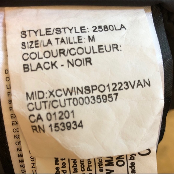 Canada Goose Rossclair Parka Fusion Fit M Black Jacket with Fur Trim - Picture 5 of 6